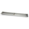 72" Stainless Steel Trough Burner with pan