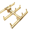 Warming Trends Crossfire Square Style Brass Gas Fire Pit Burners