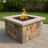Custom Square Fire Pit Kit 33″