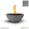 27" Sedona Gas Fire Pit Bowl