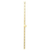 Warming Trends Crossfire Linear Brass Gas Fire Pit Burners - 9 Sizes