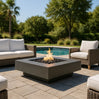 Cabo Square Gas Fire Pit