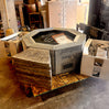 42″ Octagon Custom Stone Gas Fire Pit