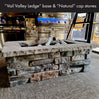 48″ x 30″ Rectangle Custom Stone Gas Fire Pit