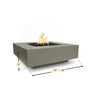 Cabo Square Gas Fire Pit