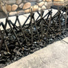 36" Linear Fire Twig Sculpture