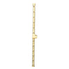 Warming Trends Crossfire Linear Brass Gas Fire Pit Burners - 9 Sizes