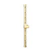Warming Trends Crossfire Linear Brass Gas Fire Pit Burners - 9 Sizes