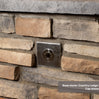 61″ x 31″ Rectangle Custom Stone Gas Fire Pit