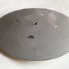 31″ – 36″ Custom Round Flat, Stainless Steel Burner Pan
