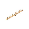 Warming Trends Crossfire Linear Brass Gas Fire Pit Burners