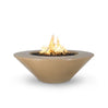 60" Cazo Gas Fire Pit - Narrow Ledge