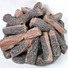 30" Deluxe Split Bark Log Set