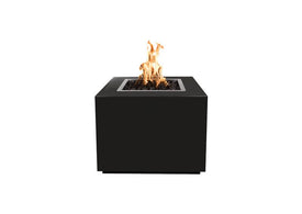 Forma Powder Coat Steel Gas Fire Pit- Square (5 sizes)