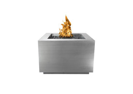 Forma Stainless Steel Gas Fire Pit- Square (5 sizes)