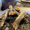 9 Piece 18" - 24" Arizona Weathered Oak Outdoor Fire Logs