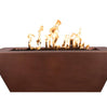Mesa Copper Rectangle Gas Fire Pit (3 sizes available)