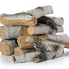 9 Piece 18" - 24" Aspen Birch Outdoor Log Set