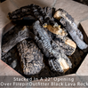 24" Charred Campfire Outdoor Log Set (Out of Stock)