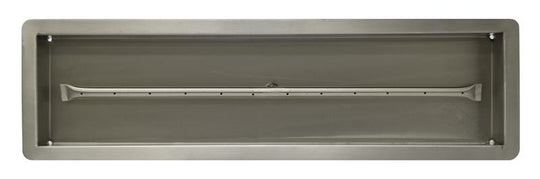 Rectangular Drop in Pan with Linear Burner- 9 sizes available