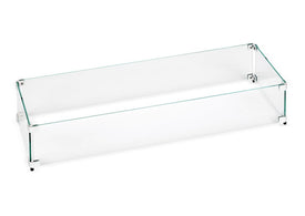 Linear Tempered Glass Wind Guard for 30" Pan