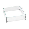 Square Tempered Glass Wind Guard for 30" Pan (sale)