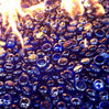 Royal Blue Luster Firebeads