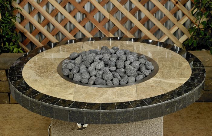 Medium Tumbled Lava Stones - 44 lbs