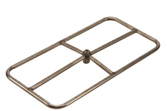 36" x 18" Stainless Steel Rectangle Ring