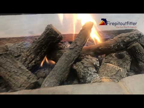 48″ x 30″ Rectangle Custom Stone Gas Fire Pit