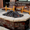 Custom Rectagon Fire Pit Kit 52″ x 33″