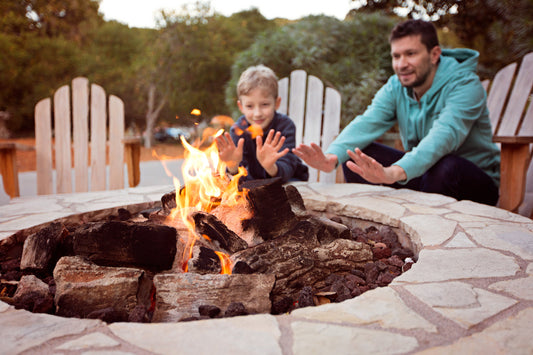 backyard fire pit