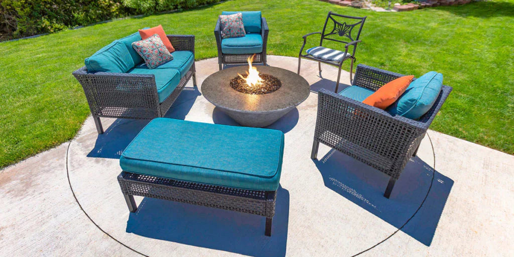 outdoor propane firepit