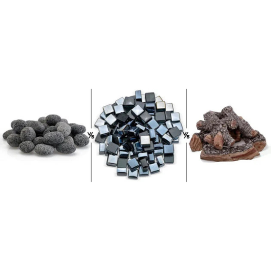 Which Fire Media is Best for Fall? Logs, Lava Rock, or Glass