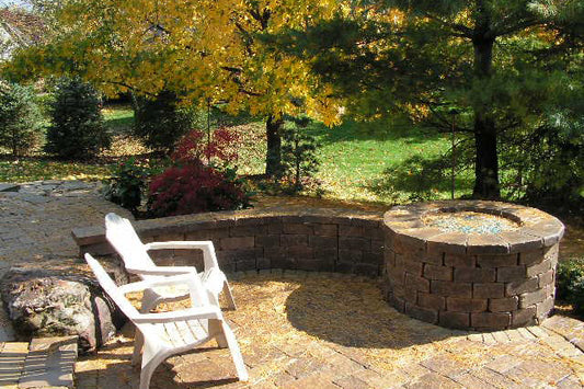 Matching Brick Fire Pit | Customer Photos