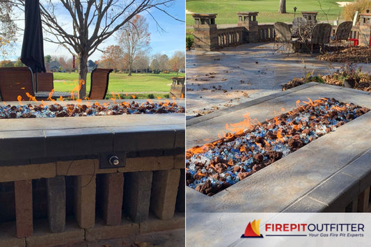 Now my customer has a safe and reliable fire pit