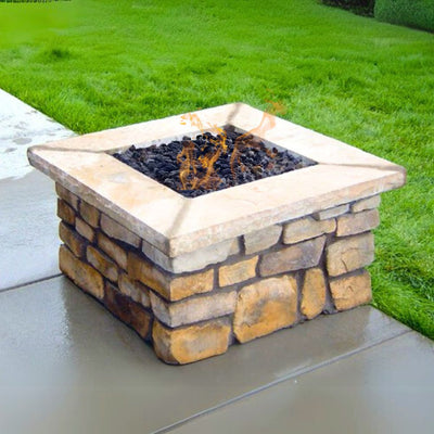 Flagstone Gas Fire Pits