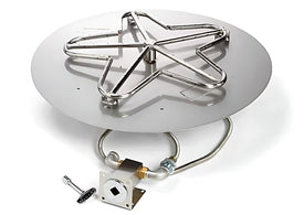 18″ Match Lit Fire Pit Kit with Penta Burner