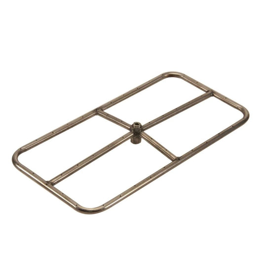 24" x 12" Stainless Steel Rectangle Ring