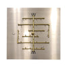 300K BTU 24.75″ x 22″ Universal Crossfire Brass Burner