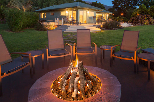 16 Piece 30" - 36" Arizona Weathered Oak Outdoor Fire Logs