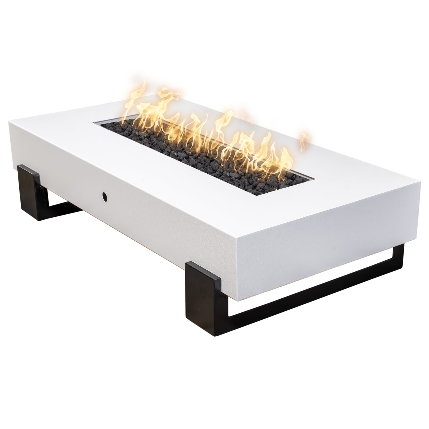 Baja Gas Fire Pit Black and White Collection (4 Sizes)