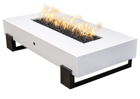 Baja Gas Fire Pit Black and White Collection (4 Sizes)