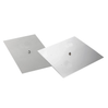 Custom Square or Rectangle Flat, Stainless Steel Burner Pan
