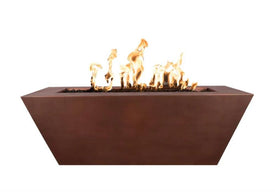 Mesa Copper Rectangle Gas Fire Pit (3 sizes available)