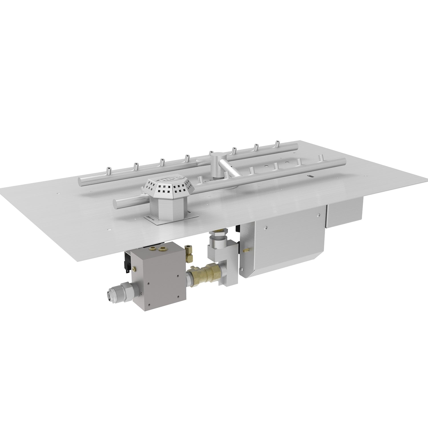 Torpedo Flat Pan With H-Burner Electronic Ignition.