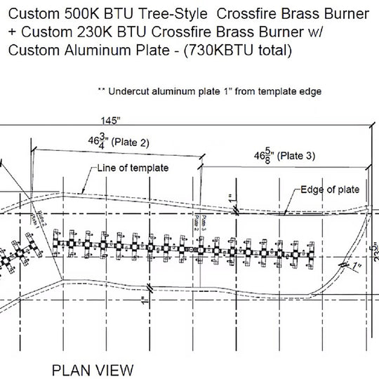 Custom Crossfire Burners by Warming Trends