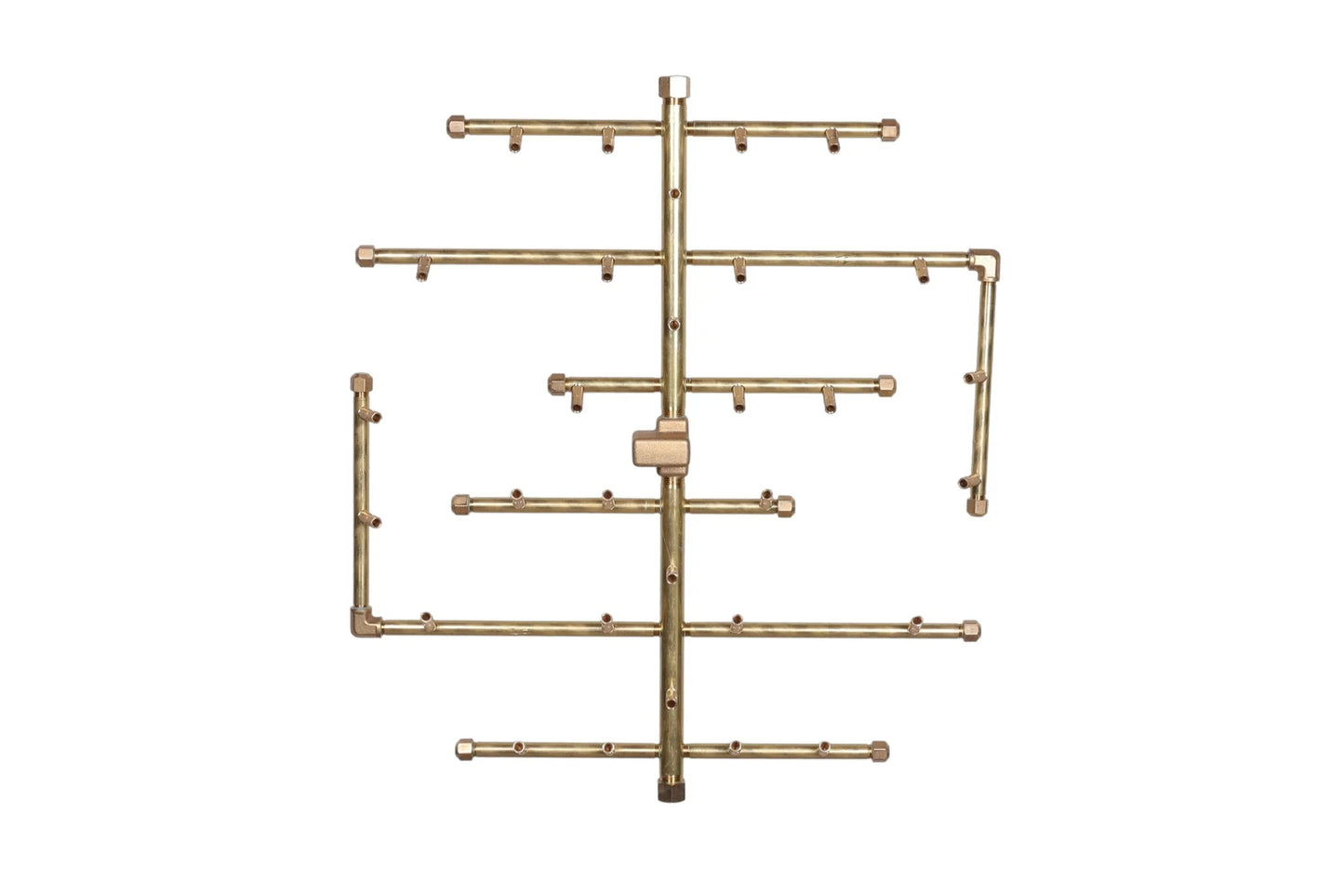 300K BTU 24.75″ x 22″ Universal Crossfire Brass Burner