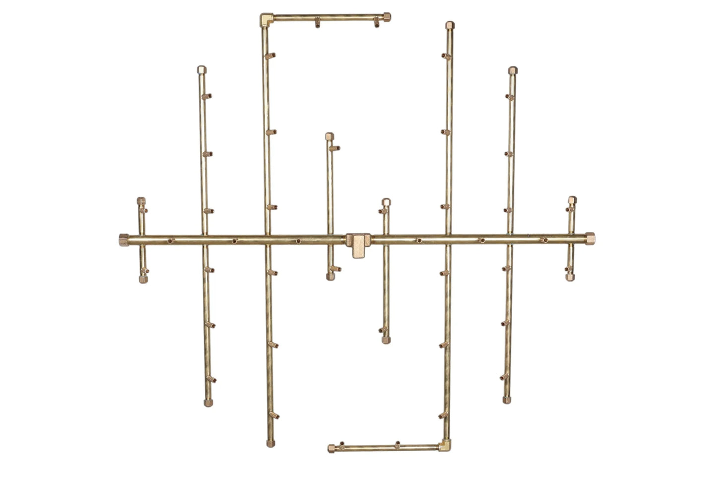 360K BTU 29.5″ x 28.5″ Universal Crossfire Brass Burner