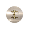60K BTU 9″ x 6.75″ Universal Crossfire Brass Burner